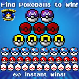 Find Pokeballs! Cash Comp!